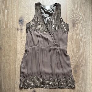 Parker Elegant Sequin Sleeveless Dress